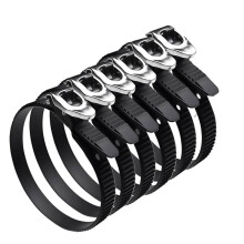 6Pcs Heavy Duty Reusable Ratchet Zip Ties, 20 Inch Adjustable Locking Cable Ties with Strap Lock ,Outdoor Securing Strap