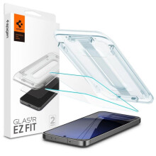 Spigen Samsung Galaxy S24 FE Glas.tR EZ Fit képernyővédő fólia, 2 db-os csomag