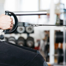 304 Edelstahl-Fitnesskabel-Drahtseil-Set, 2-teilig mit 2 Karabinerhaken