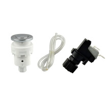 1 Set Pneumatische aan/Uit-Drukknop voor Badkuip, Spa, Afvalverwerking, voor , 28 mm Geschikt