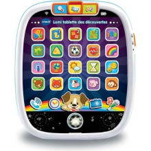 VTECH BABY Lumi des Découvertes Weiße Tabelle - Taktile und leuchtende Spielzeug für Kleinkinder von 9 bis 36 Monaten