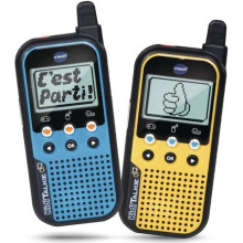 Talkie Walkie VTECH Kidi Talkie - Blau & Gelb - 6 in 1 für Stunden voller Spiel und Spaß
