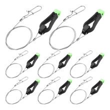Clip de Liberación para Plomo de Pesca con Línea de Plomo, Adecuado para Pesca Costera, Pesos Deflectores de Deriva, Etc.