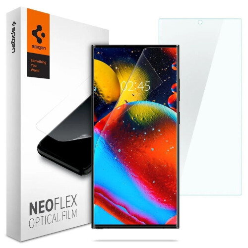 Spigen Samsung Galaxy S23 Ultra Neo Flex screenprotectorfolie, 2-pack