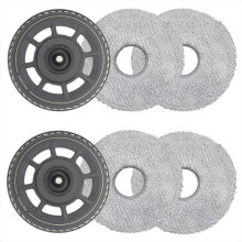 (6 Stück) Wischpad-Platten-Zubehör für  X50 Ultra/X50 Ultra Complete/X50 Master /L40s Pro Ultra Staubsauger