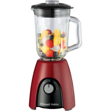 Blender - RUSSEL HOBBS - Desire Rot - 650 W - Pitcher 1,5 L - 2 Geschwindigkeiten + Pulse - Rot