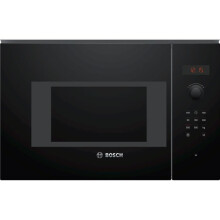 Einbau-Mikrowelle - BOSCH SER4 - BFL523MB1F - Schwarz - 7 Automatikprogramme - 38,2 x 59,4 x 31,7 cm
