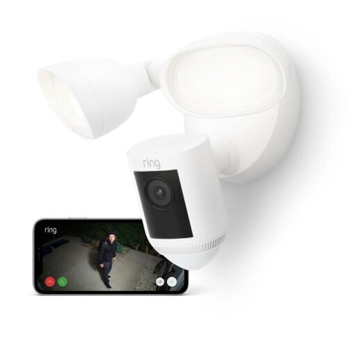 Ring Überwachungskamera - RING - Spotlight Pro Wired - Weiß - EU