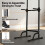 Centra Pull Up Station, 9-Height Adjustable, 150kg Carbon Steel, Black 5