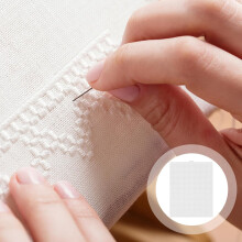 Stück Stickmatten aus weißem Netzgewebe für Kreuzstich-Zubehör und DIY-Projekte