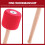 2 Paar Performance-Drumsticks für Bassdrum und Snare Drum 1