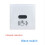 Wall  Light  Infrare IR Sensor No Need Touch Glass Screen Panel Electrical Power  Off Lamp EU Plug 2