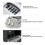 2X Wall Mount Key Lock Box 4 Digit Password Code Security Lock for Home Office Key Safe Secret Storage Box Organizer 8