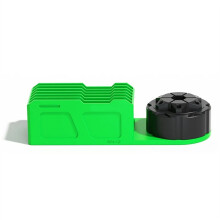 Multifunctional 2 in 1 Rotational Storage Box for BGA Stencil Tin Template Screwdriver Tweezers Storage Container