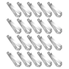 20PCS Stainless Steal Garage Door Opener Clip Replacement for Liftmaster Chamberlain Remote Door Openers