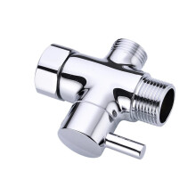 3-Way G1/2 Shower Diverter Valve Water Separator Shower Tee Adapter Adjustable Faucet Switcher Bathroom Replacement Part