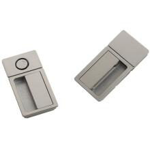 Cerradura de Puerta de Madera Maciza con Cerradura Magnética para Puerta de Baño y Manijas Deslizantes