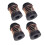 4PCS Refrigerator Freezer Compressor Shock Pad Spring Shock-Absorbing Mounting Foot Mat Fridge Compressor Shock Pad 4