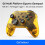For  Switch1/2 Controller G6 Double Hall Wireless  Gamepads for  Pro Console Control Joystick E 2