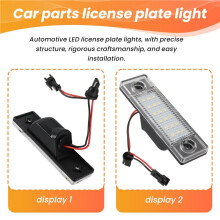 Luz de MatríCula de LED de Coche LáMpara de MatríCula de LED para Accesorios de Cruze