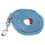 Pferdeleine lang 4m Blau Grau Nylon 6