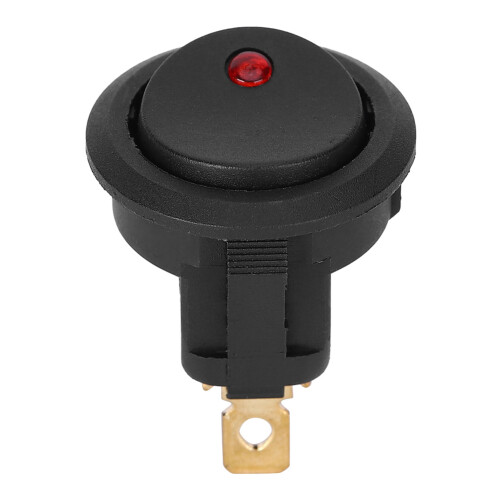 10er Pack wasserdichte SPST Schalter 12V rot LED 1