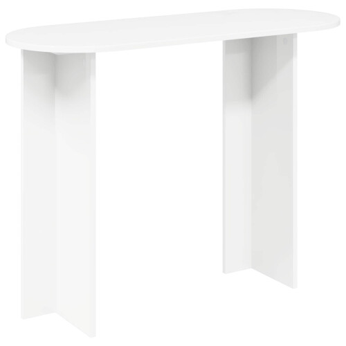 VidaXL vidaXL Console Table White 100 x 39.5 x 75 cm Engineered Wood 1