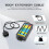 OBD2 Breakout Box with LED Light Indicator, Automotive Electrical Diagnostic Test Tool, Portable Testing Tool, Detector 7