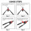 Rivet Nut Tool Set: Rivet Tool, 60 Rivet Nuts, Wrench, Suitable for Automotive Maintenance and Construction Engineering 2
