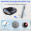 10 Pack Robot Vacuum Replacement Part,Compatible for  E28 Omni/E25 Omni Vacuum Replacement 4
