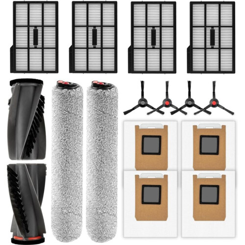 16 Pack E28 E25 Omni Replacement Parts Compatible for  E28 Omni/ E25 Omni Robotic Vacuum Cleaner