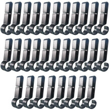 Clips de Casco para LáMpara Luz de Cabeza Clips de Luz para Sombrero Duro, Accesorio de Casco, Gancho de Montaje FáCil para Casco, Correa para Gorra