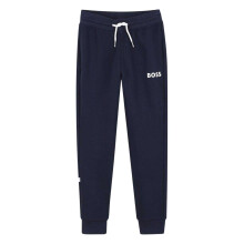 (8 Years, Navy) Boss Childrens/Kids Wordmark Slim Joggers
