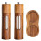 1 Conjunto de Moedor de Sal e Pimenta Manual de Madeira de 20 cm (8 Polegadas), com Ajuste de Moagem e Recarregável, Ideal para Cozinha 1