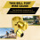 Lua Outlet Hole Conductor Lua Modification Accessories Thin Bell Port Wire Gauge Modification Accessories Yellow 4