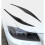 Car Headlights Eyebrows, Headlight Eyebrow Trim Compatible for  3-Series E90 E91 320I 330I 2005-2012 6
