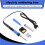 90W Soldering Iron Kit:LCD Digital Rapid-Heating Soldering Pen with Adjustable Temperature, EU Plug 4