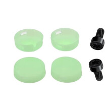 4 Stuks Vervangende Knop voor RING Doorbell Pro Repareer Uw Kapotte Gebarsten Knop Deurbelaccessoires