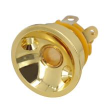 6.35Mm 1/4 Pouce Plaque de Sortie de Prise de Prise de Guitare pour Telecaster TL Accessoires de PièCes de Guitare, A