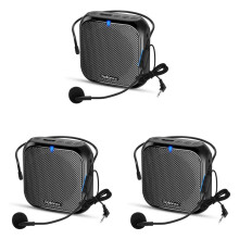 3X Rolton Portable Voice Amplifier, Megaphone Booster with Microphone Loudspeaker Personal PA System