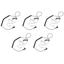5Pcs 3.5mm Listen Only Acoustic Tube Earpiece for APX6000 APX7000 APX4000 Headset Earphone