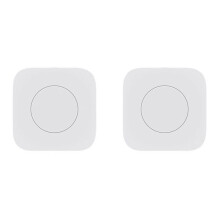 2X Tuya Zigbee Wireless One Key Push Button Control Scene Remote Controller Home Automation