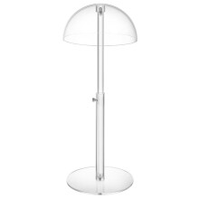 Clear Acrylic Hat Display Stand,Countertop Hat Holder for Baseball Caps Cowboy, Wig Counter Stand for Closet