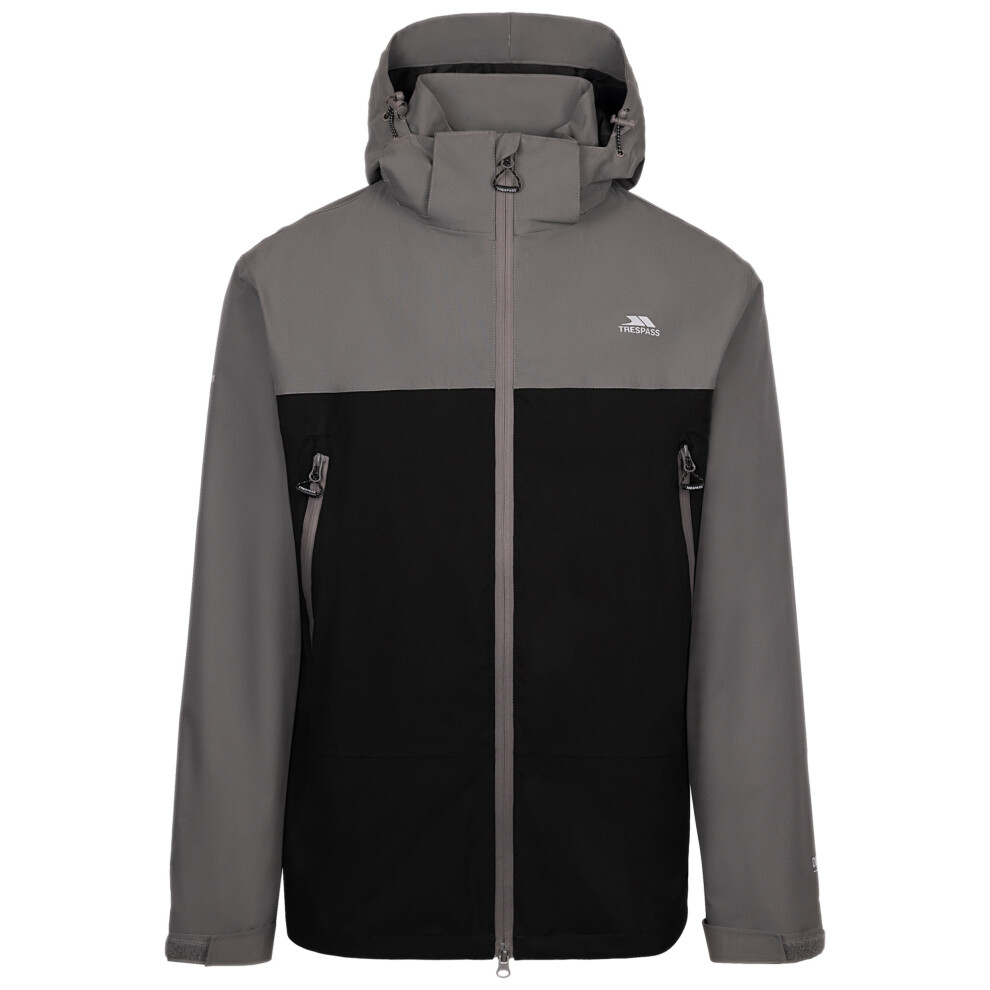 Trespass (Xs, Storm Grey) Mens Fahamore Waterproof Jacket