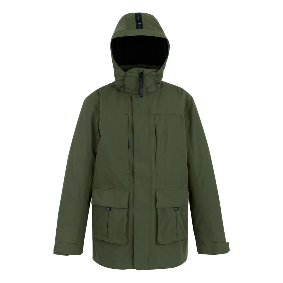 Regatta (Xl, Olive Night/Black) Mens Marron Insulated Waterproof Jacket