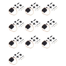10X MG996R Metal Standard Servo High Torque Metal Gear Servo Digital Servo FUTABA JR RC Car Helicopter Upgrade Parts