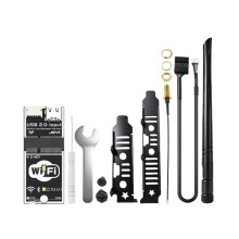 JEYI WiFi Adapter Card USB2.0 Input for WiFi6/WiFi6E WiFi7 Wireless Network Card Low Profile Not Block GPU Plug-and-