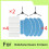 10 Pcs for RobZone Duoro X-Clean Sweeping Machine Accessories Side Brush Mop Filter 2