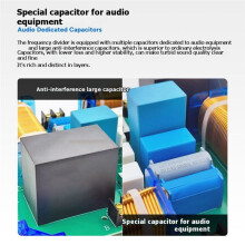 1000W 3 Way Speaker Crossover PA-3804 Audio Frequency Divider Board Adjustable Tweeter Mid Woofer Network