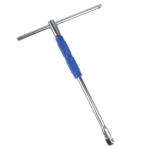 Multifunctional T-Handle Socket Wrench Set, Replaceable Socket and Lever Bar, Easy-to-Use Repair Hand Tool